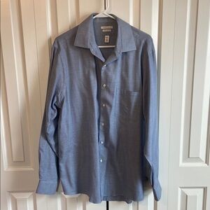 Van Heusen Blue Wrinkle Free Dress Shirt